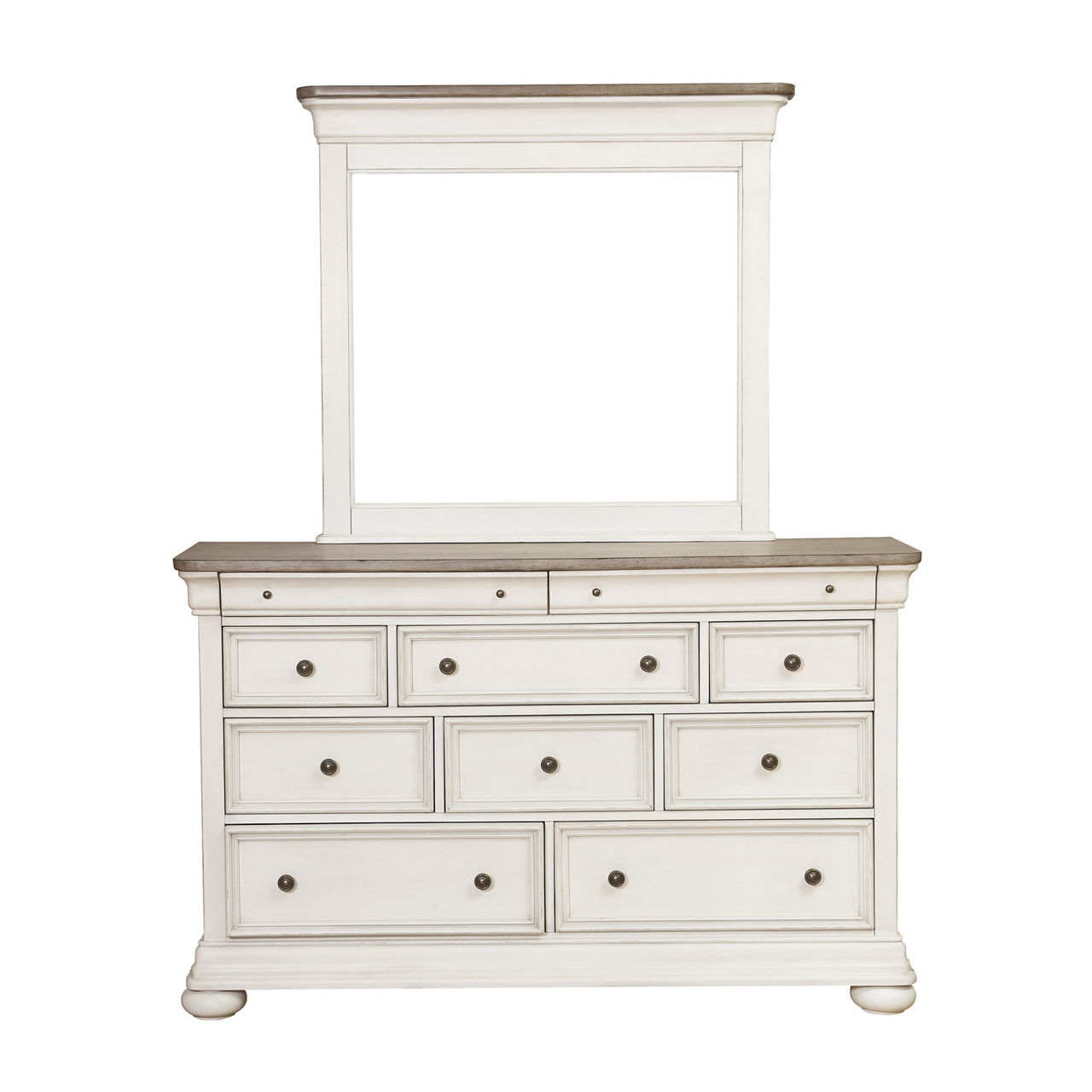 Louis-Philippe Dresser with Mirror, 77% Off