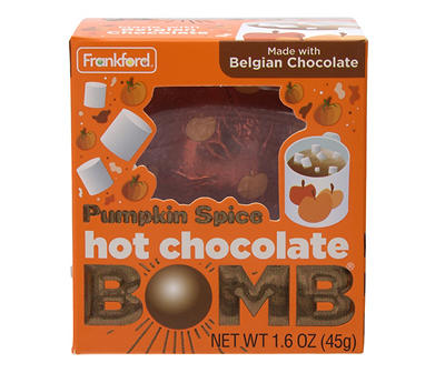 Pumpkin Spice Hot Chocolate Bomb, 1.6 Oz.