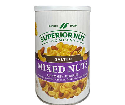 Salted Mixed Nuts, 20 Oz.
