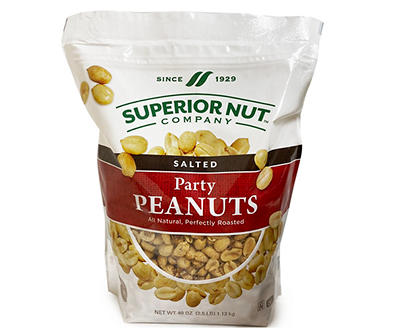 Salted Party Peanuts, 40 Oz.