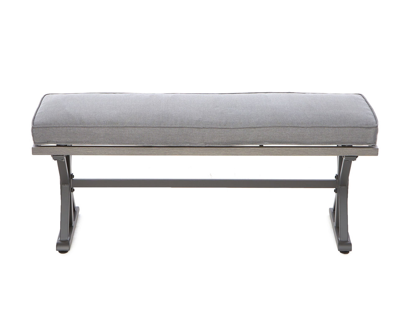 Broyhill Pembroke Steel Cushioned Patio Dining Bench Big Lots