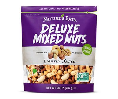 Lightly Salted Deluxe Mixed Nuts, 26 Oz.