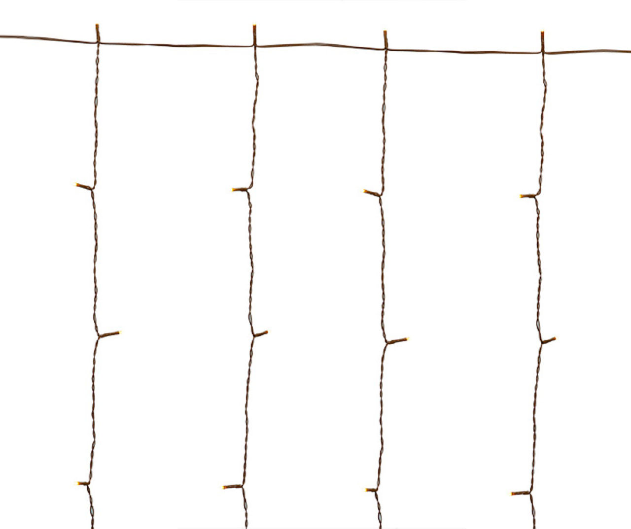 Real Living Warm White LED Micro Curtain Light Set, 210-Lights | Big Lots