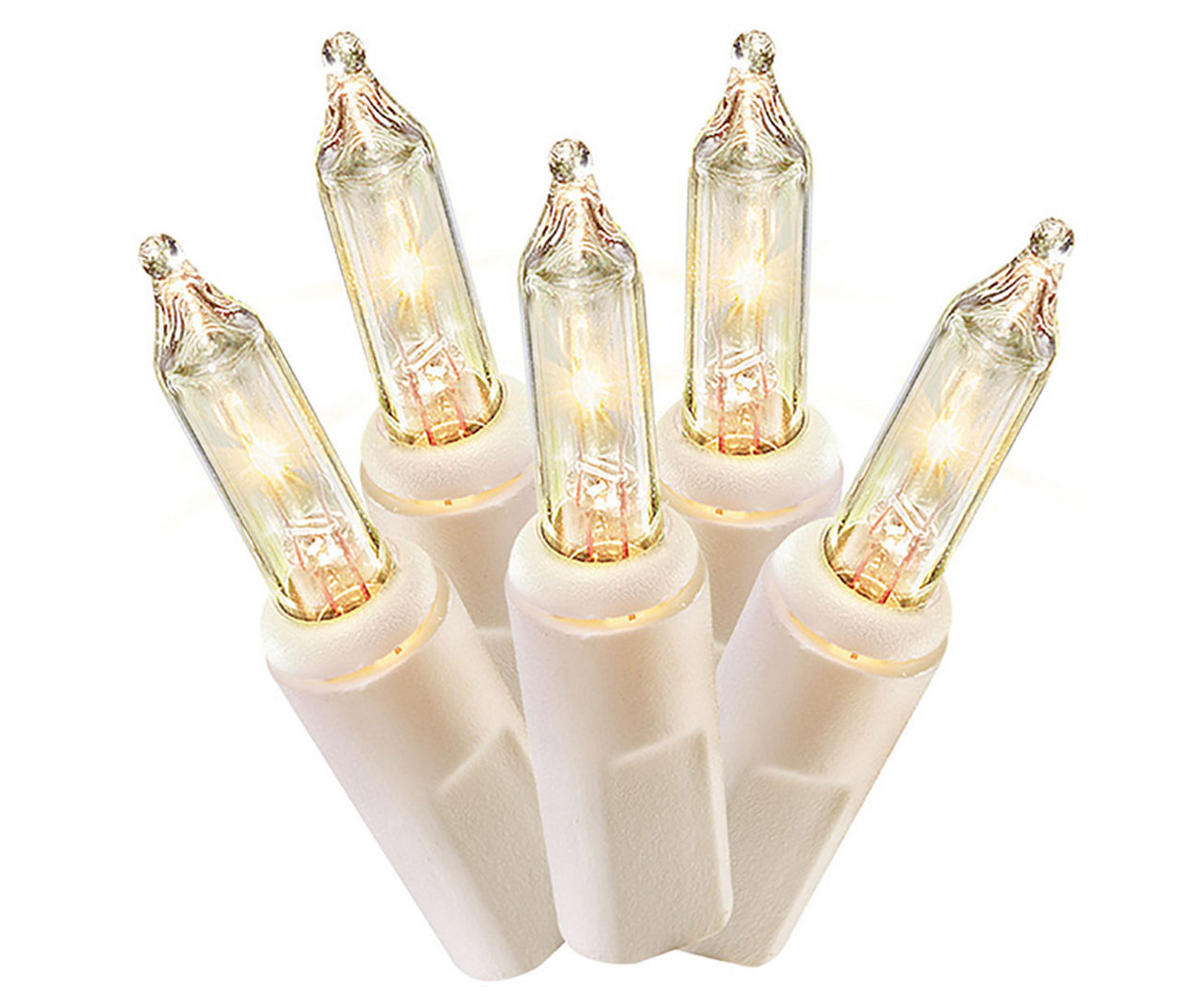 Real Living Clear Mini Light Set with White Wire, 100Lights Big Lots