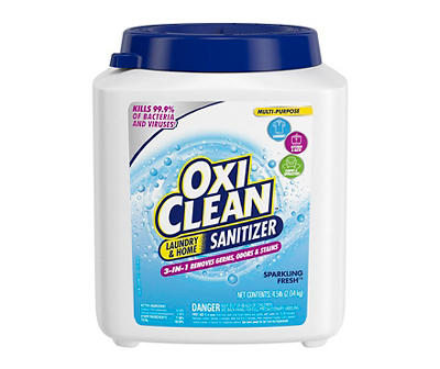 Laundry & Home Sanitizer Powder, 4.5 Lb.