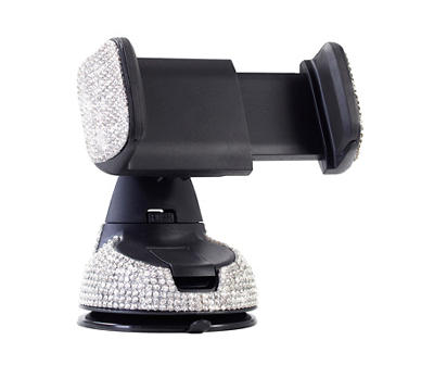Black Bling Suction Cup Car Mount
