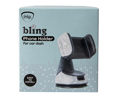Black Bling Suction Cup Car Mount