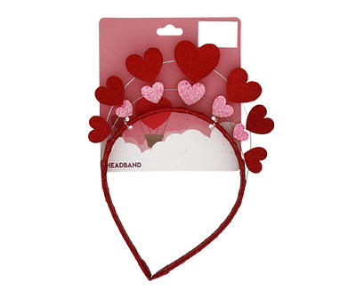 Valentine's Day Hearts Headband