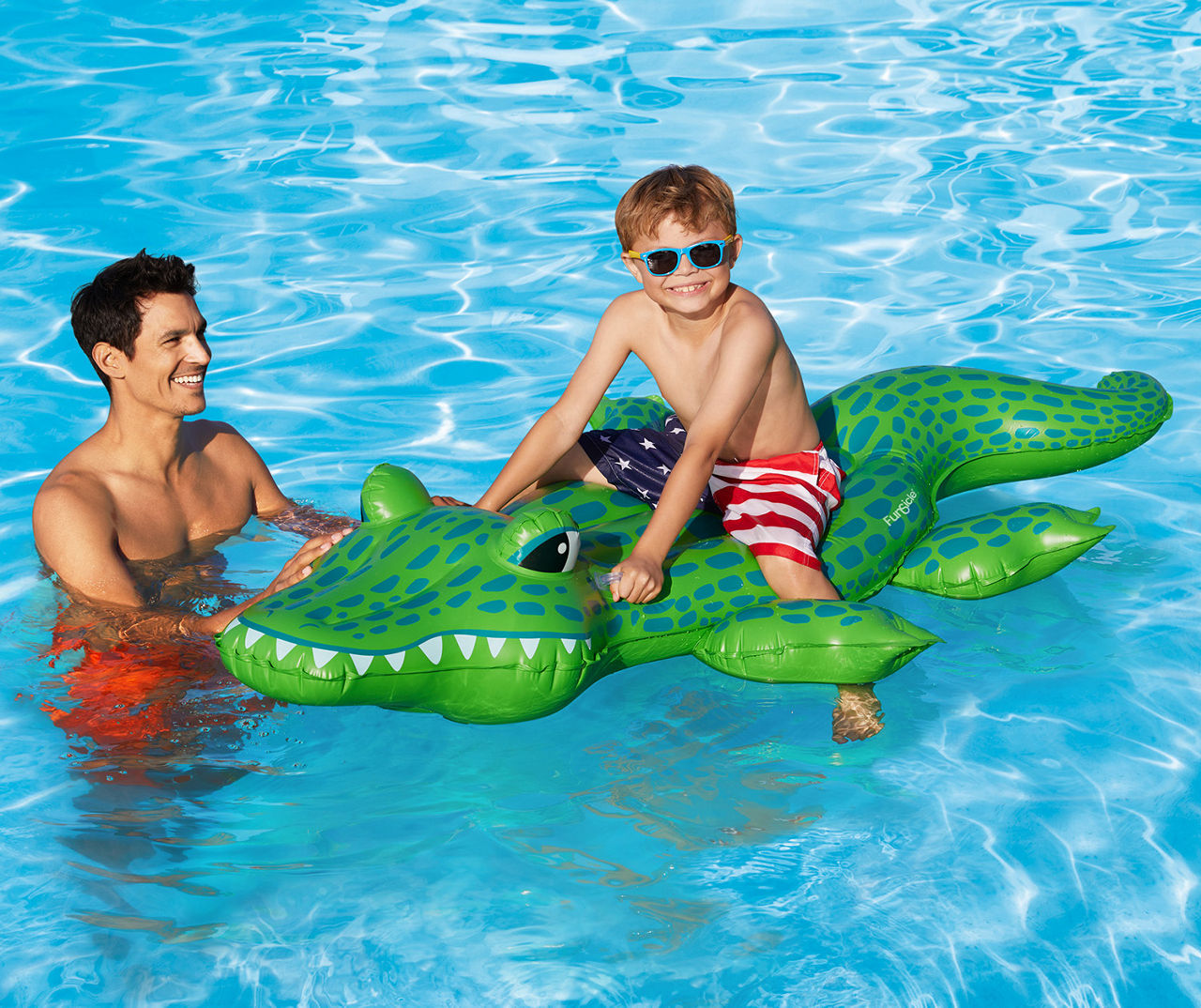 Ride on on sale pool inflatables