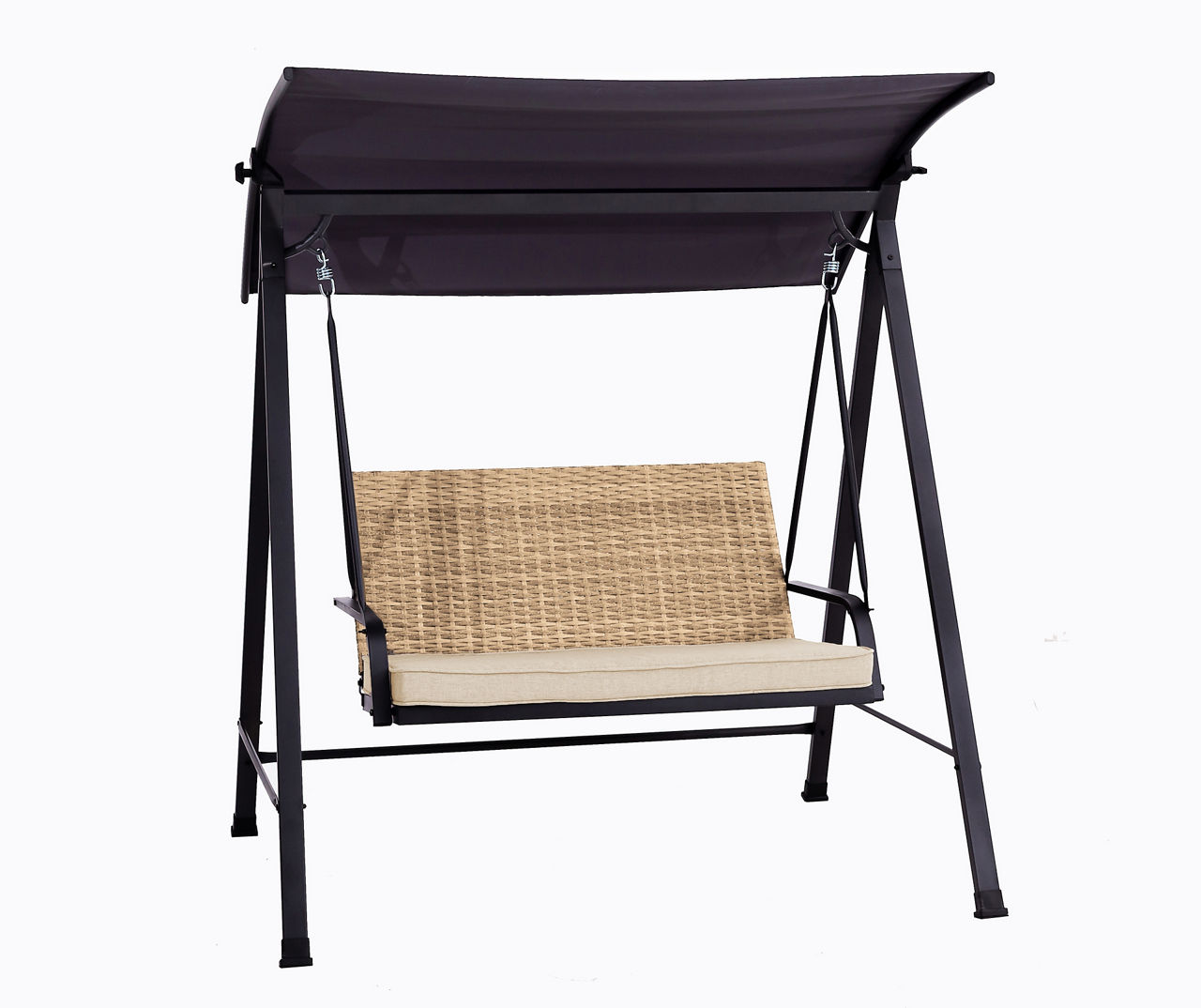 Patio swing with canopy big lots hot sale