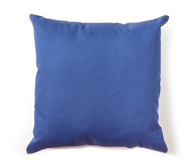 Ava Blue & White Ornamental Outdoor Throw Pillow