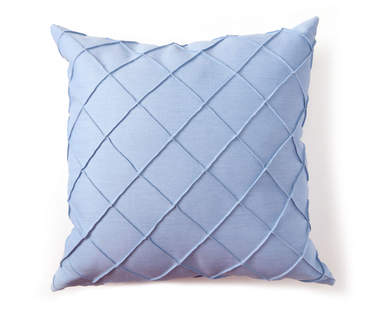 The Soft White Pintuck Throw Pillow