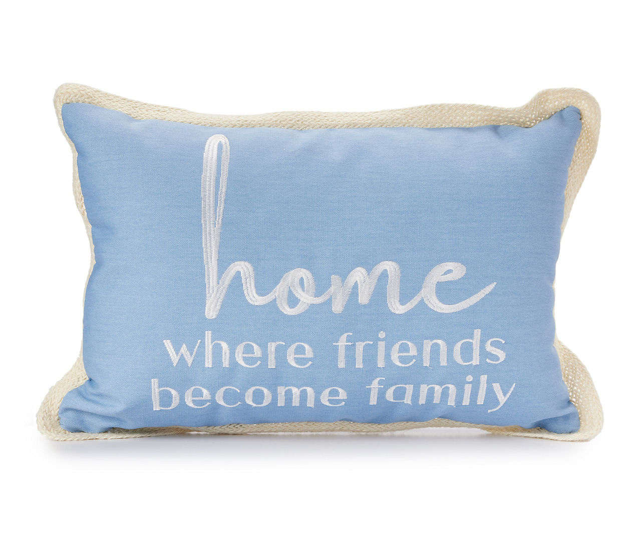 Broyhill Home Chambray Blue Outdoor Lumbar Pillow Big Lots