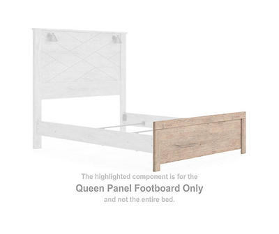 Senniberg Oak Queen Panel Footboard