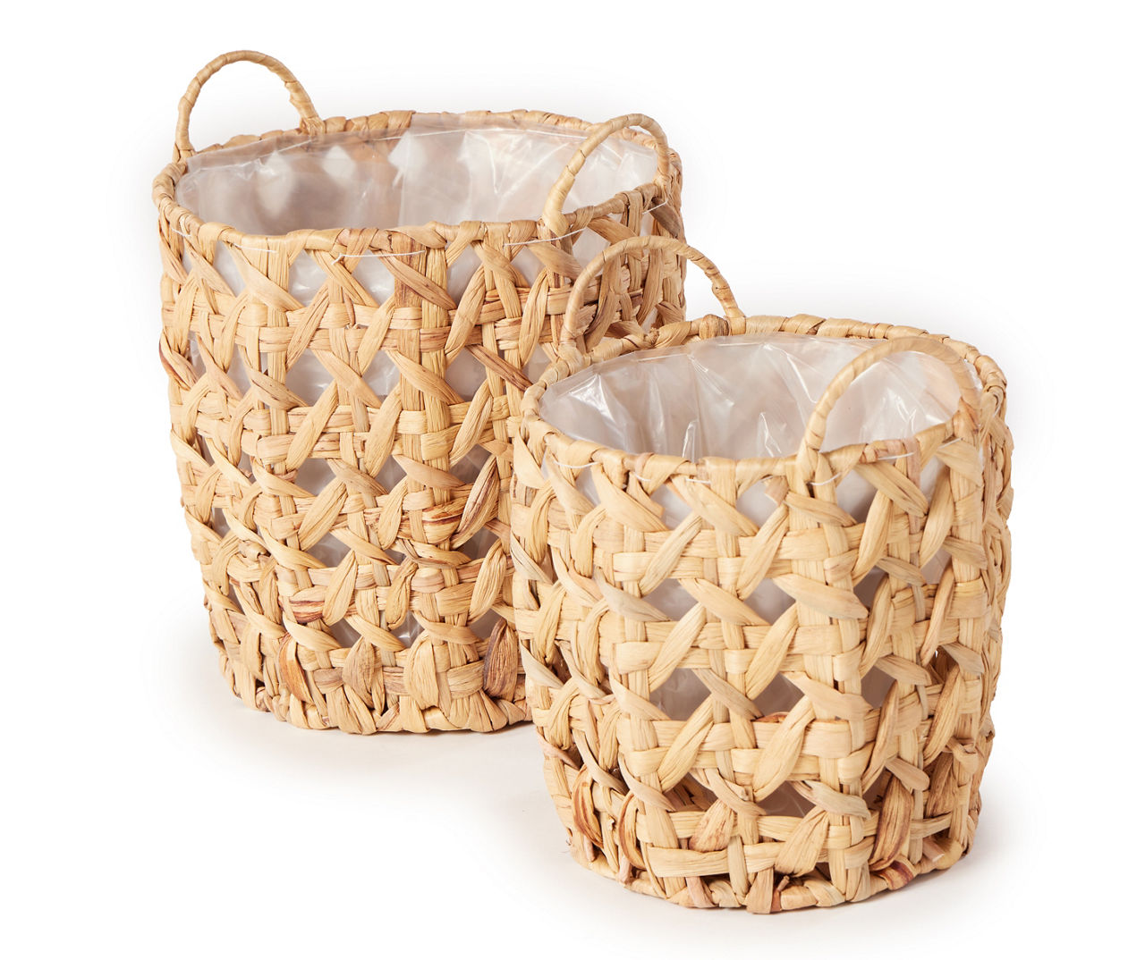 Basket Planters  Amish Woven Wicker Plant & Flower Pots — Amish Baskets