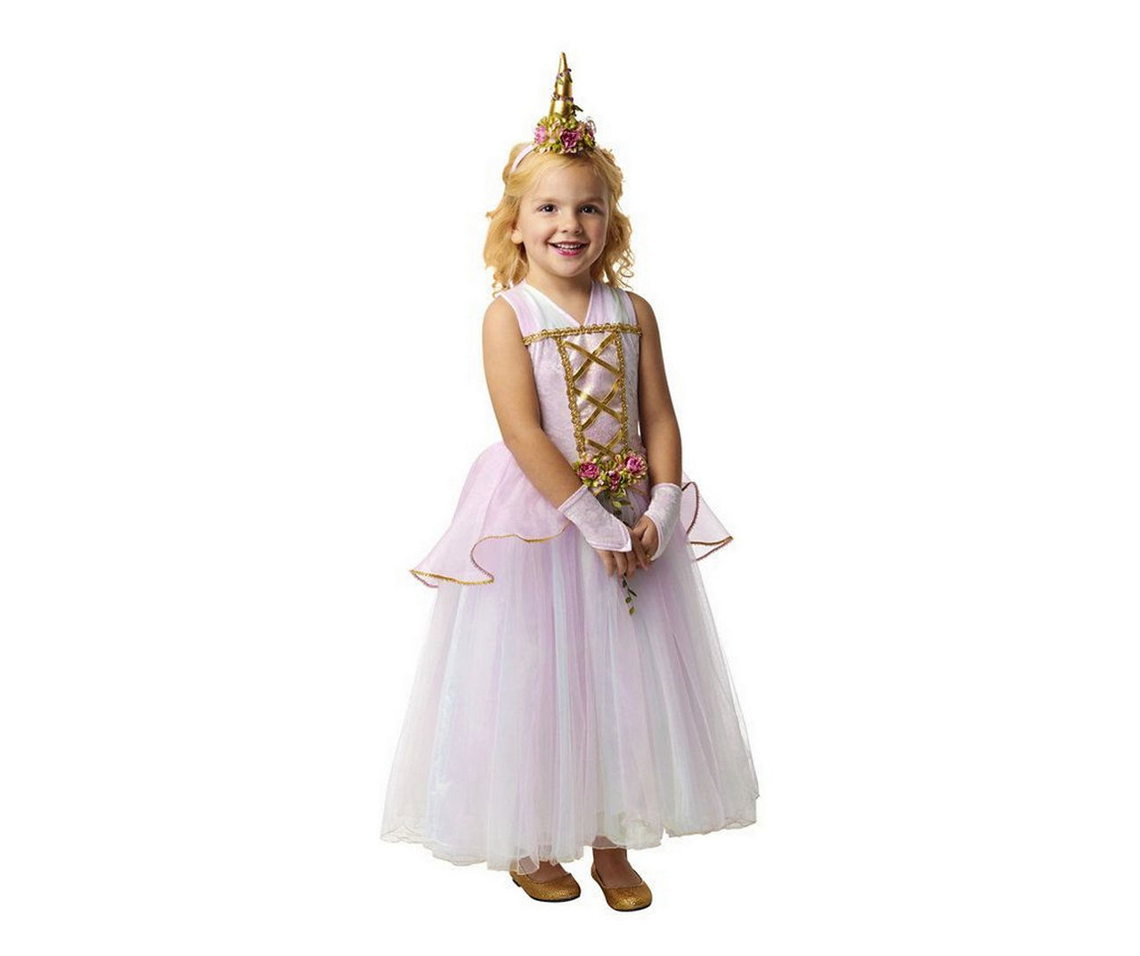 Kids Size M Unicorn Princess Costume