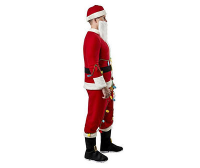Adult Size L National Lampoon's Christmas Vacation Clark Griswold Santa Costume