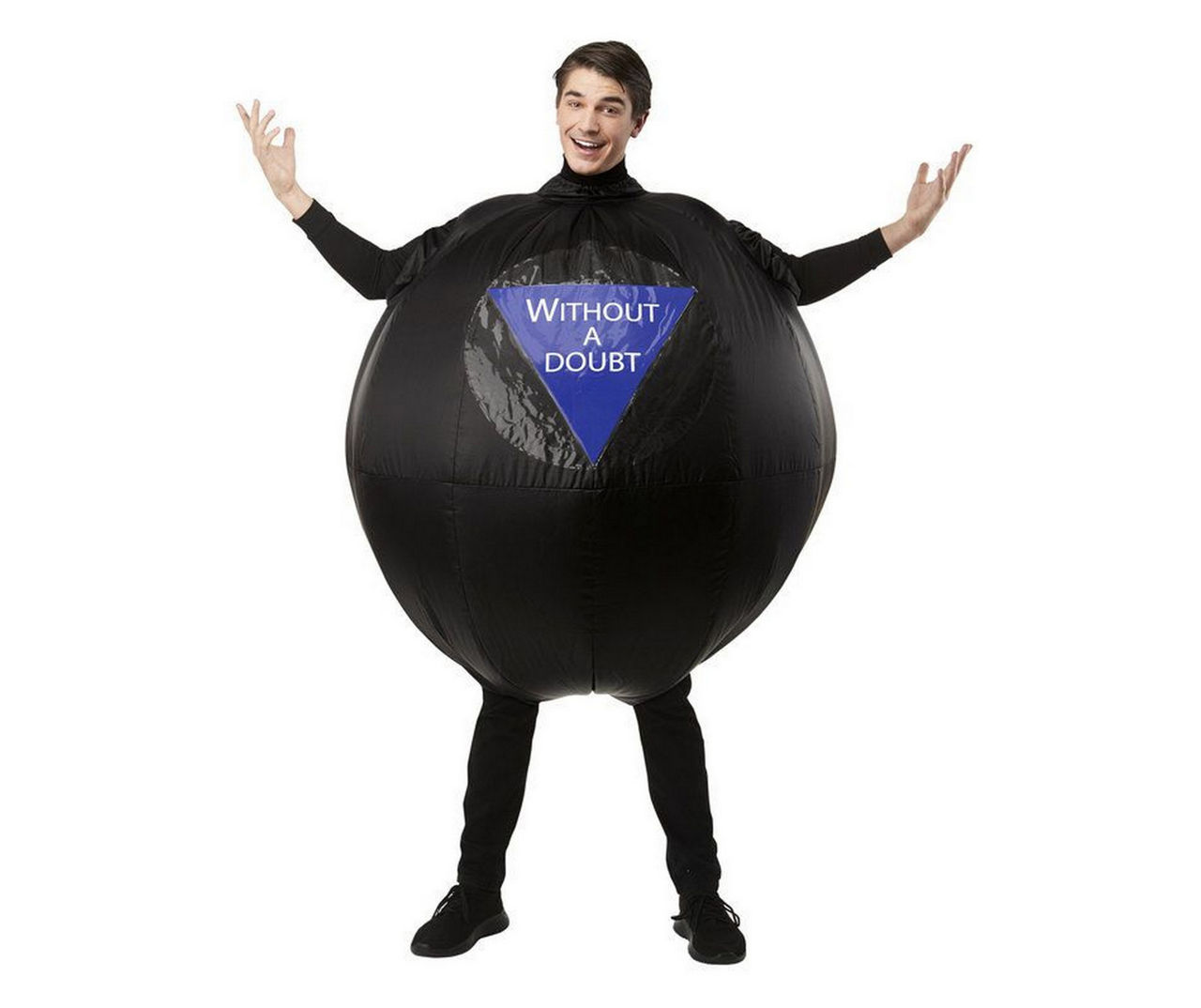 Adult One-Size Mattel Games Inflatable Magic 8 Ball Costume