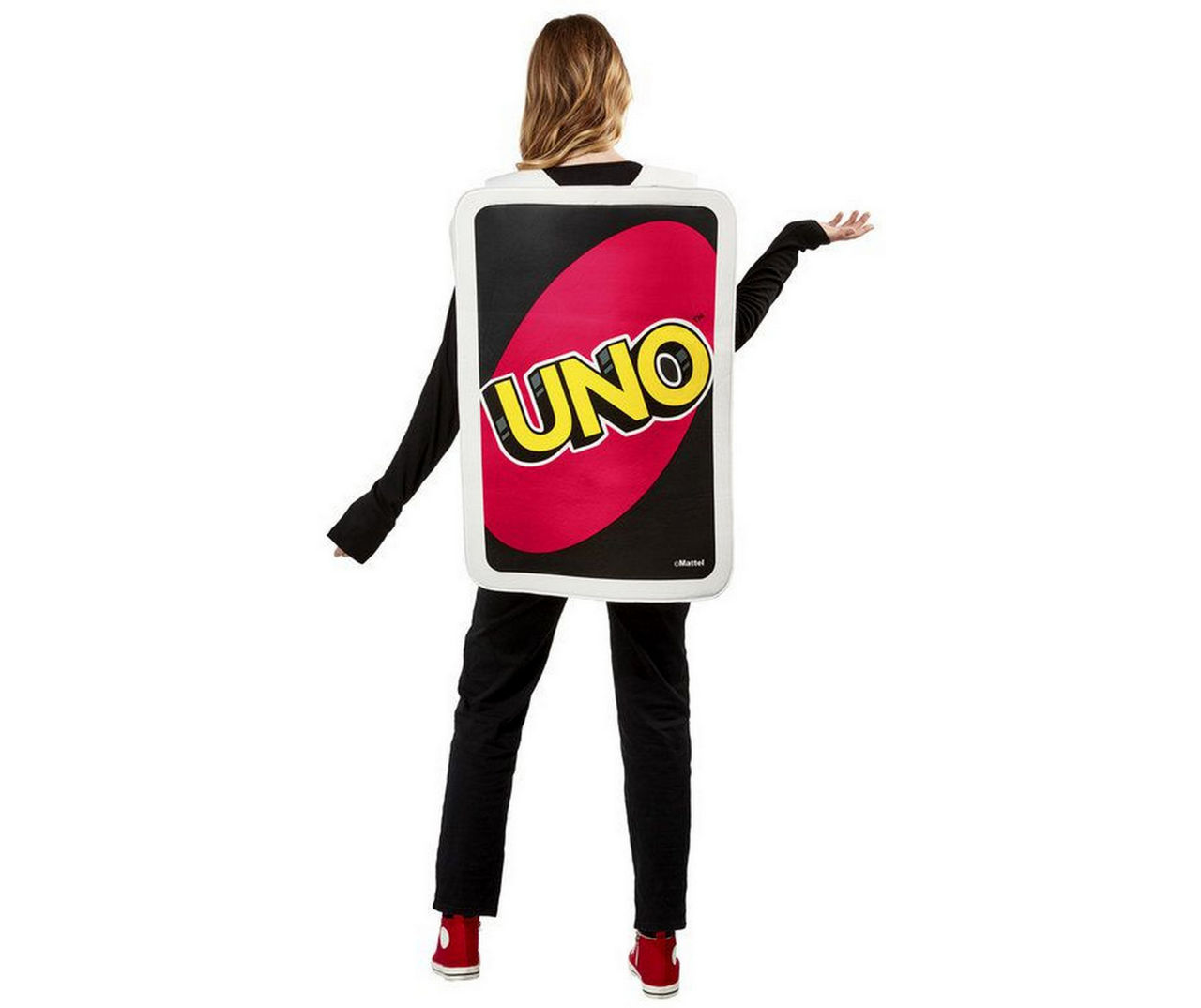 Rubie's Fantasia adulta Mattel Games Uno Reverse Card Costume