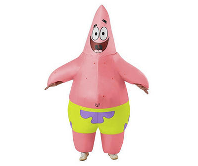 Adult One-Size SpongeBob SquarePants Patrick Star Inflatable Costume