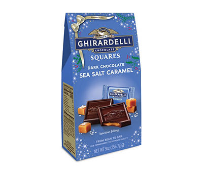 Dark Chocolate Sea Salt Caramel Squares, 9 Oz.