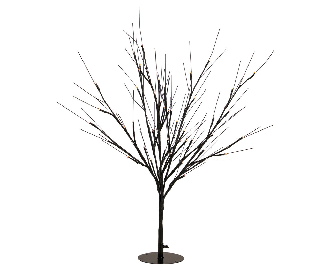 Northlight 39" Black LED Twig Tree with Warm White Lights Big Lots