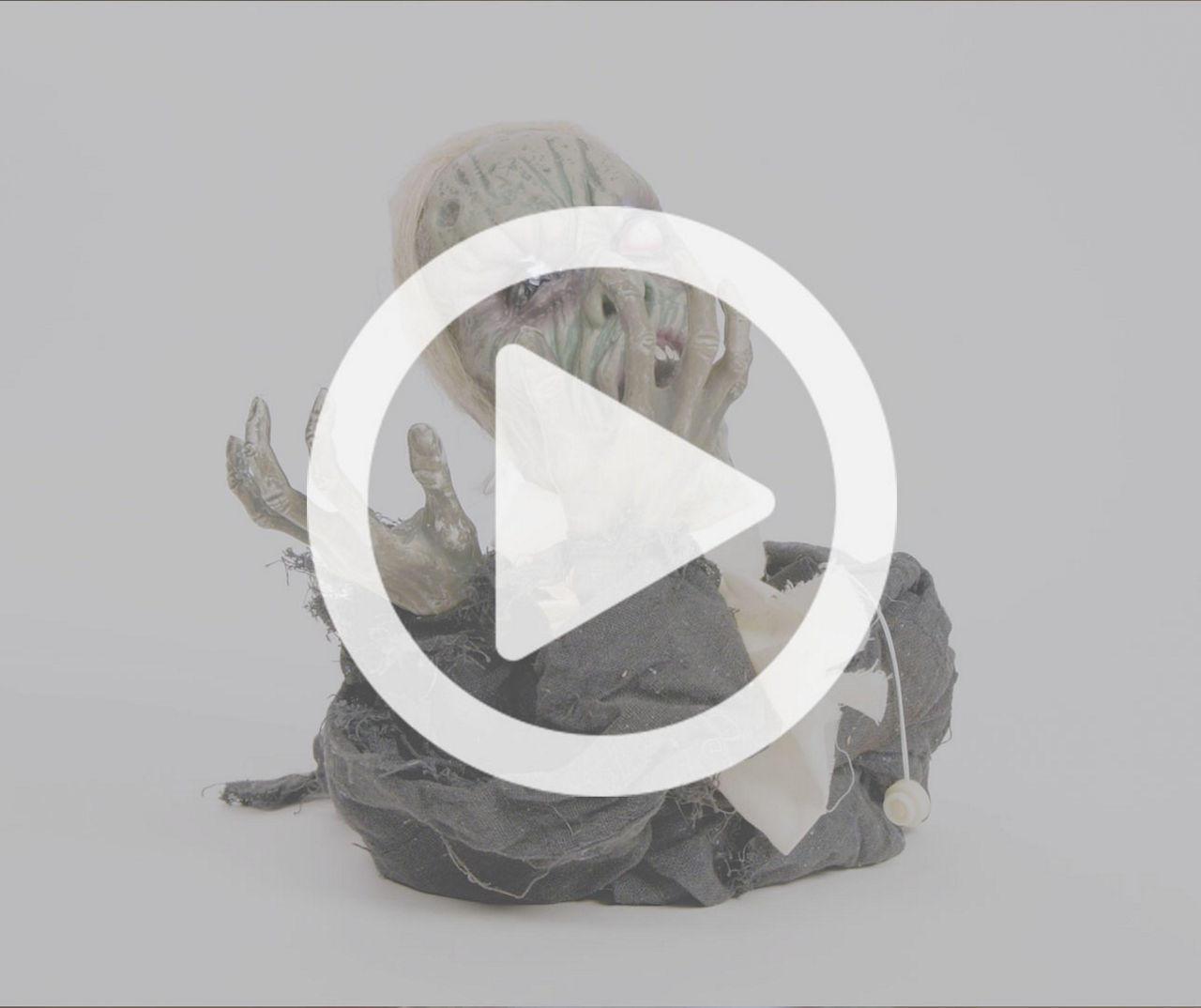 18" Groundbreaking Zombie Animated Decor