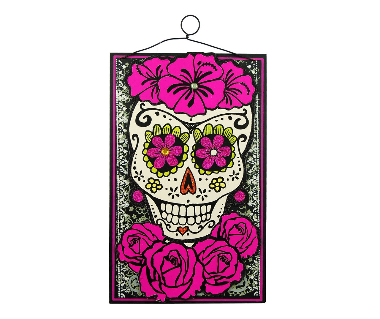 Sugar Skull Woman Hanging Wall Decor