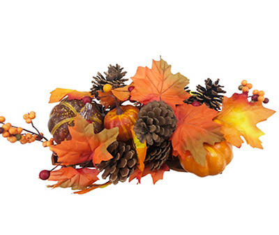 Fall Floral with Picket Fence Box