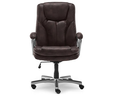 Benton Brown Big & Tall Faux Leather Executive Office Chair