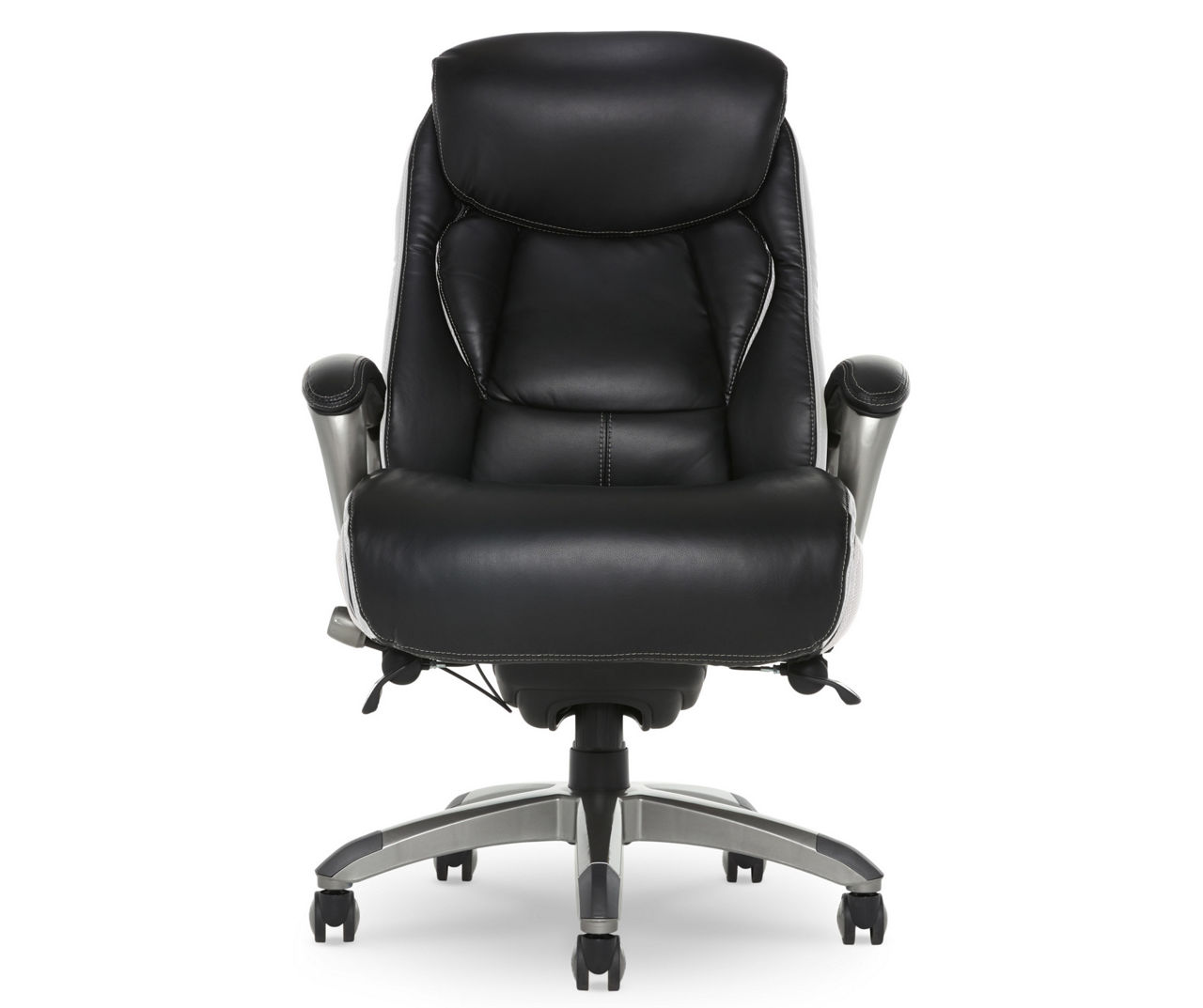 Lautner Black Executive Bonded Leather Office Chair