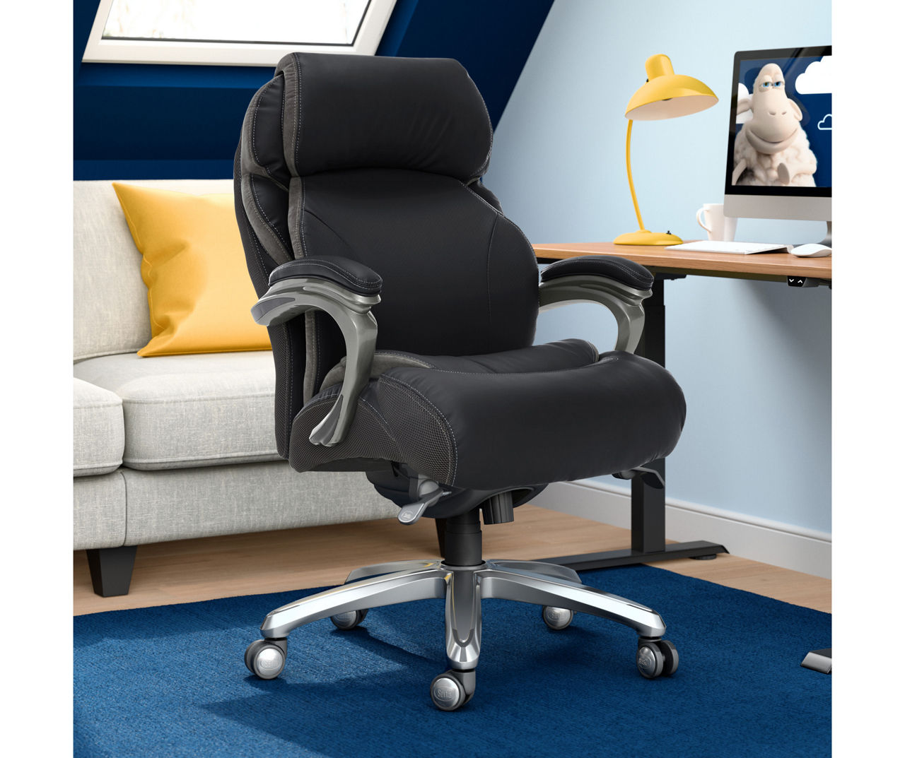 Serta office chair big and tall hot sale