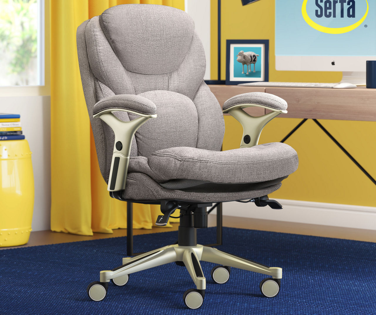 Serta ergonomic office chair hot sale