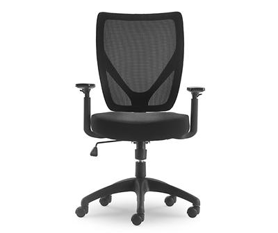 PRODUCTION BLACK MESH OFFICE CHAIR