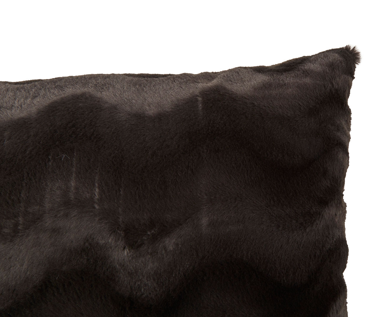 Black fuzzy hotsell body pillow