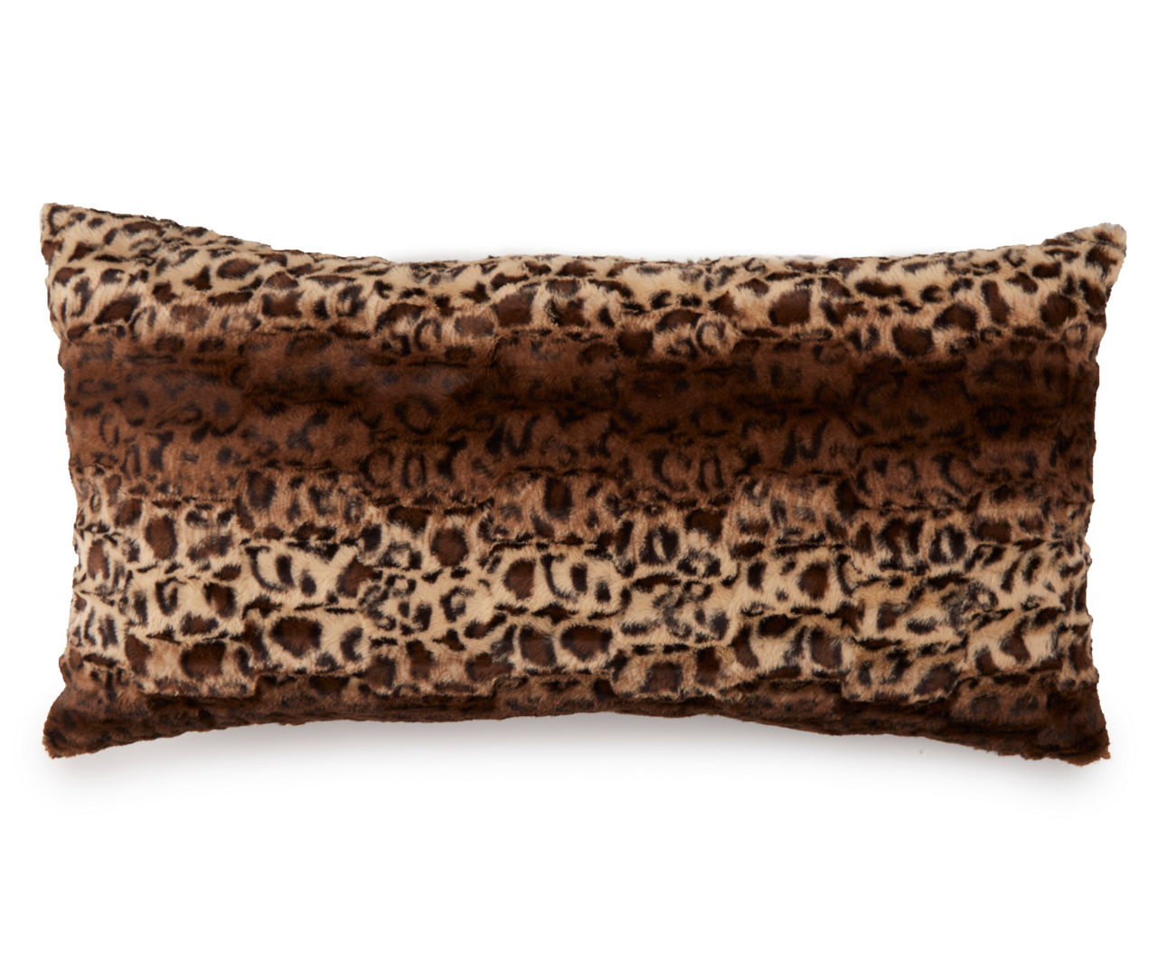 Brown Tan Leopard Print Fuzzy Body Pillow Big Lots