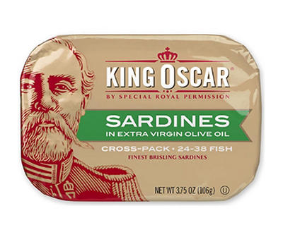 Brisling Sardines Cross-Pack, 3.75 Oz.