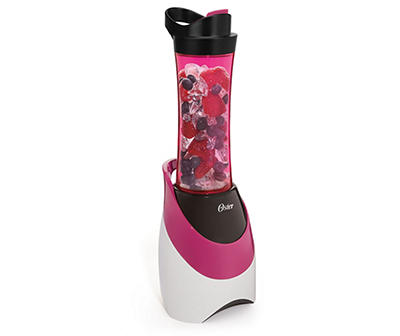 Pink Personal Blender With Travel Sport Bottle