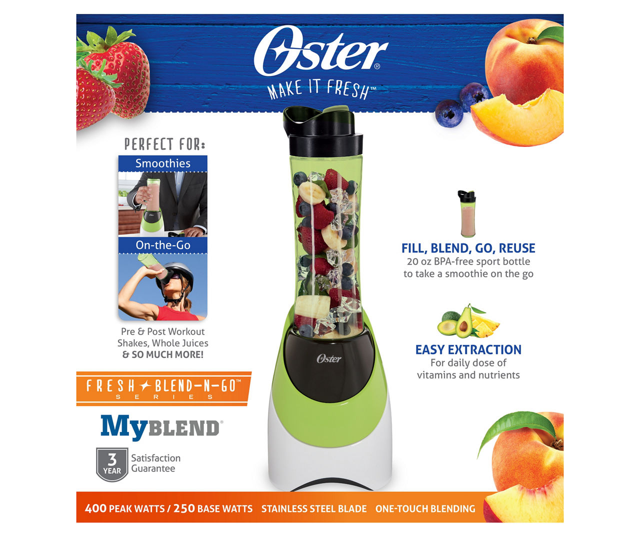 Oster Personal Blender Review: Your On-the-Go Smoothie BFF?