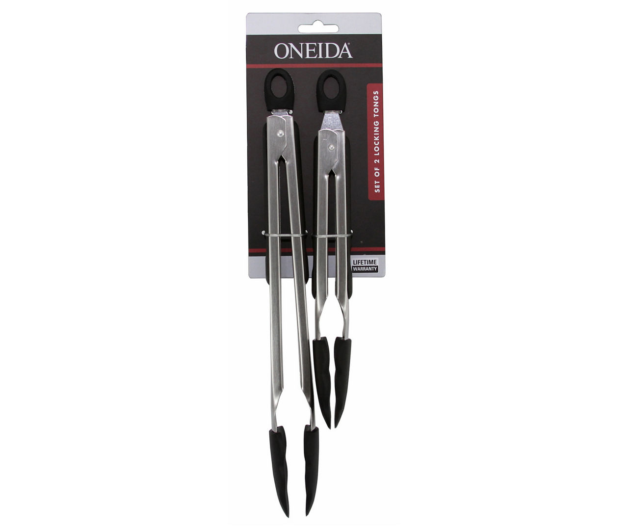 Oneida Stainless Steel Prescott Locking Tongs, 2Pack Big Lots