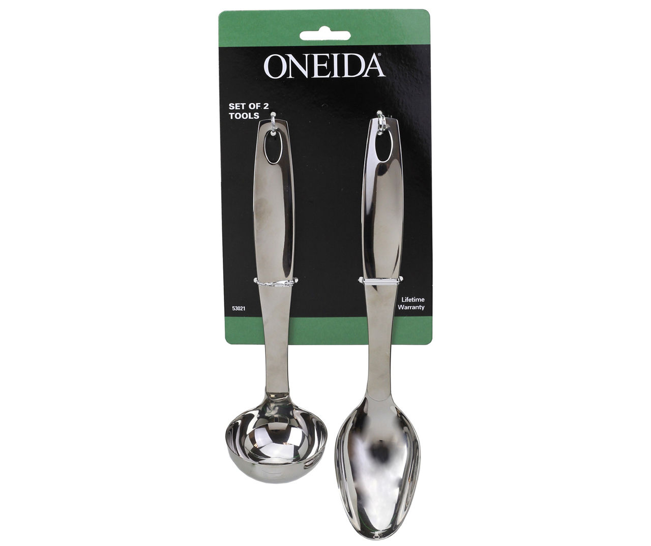 Oneida Stainless Steel Stratford 2Piece Serving Tool Set Big Lots