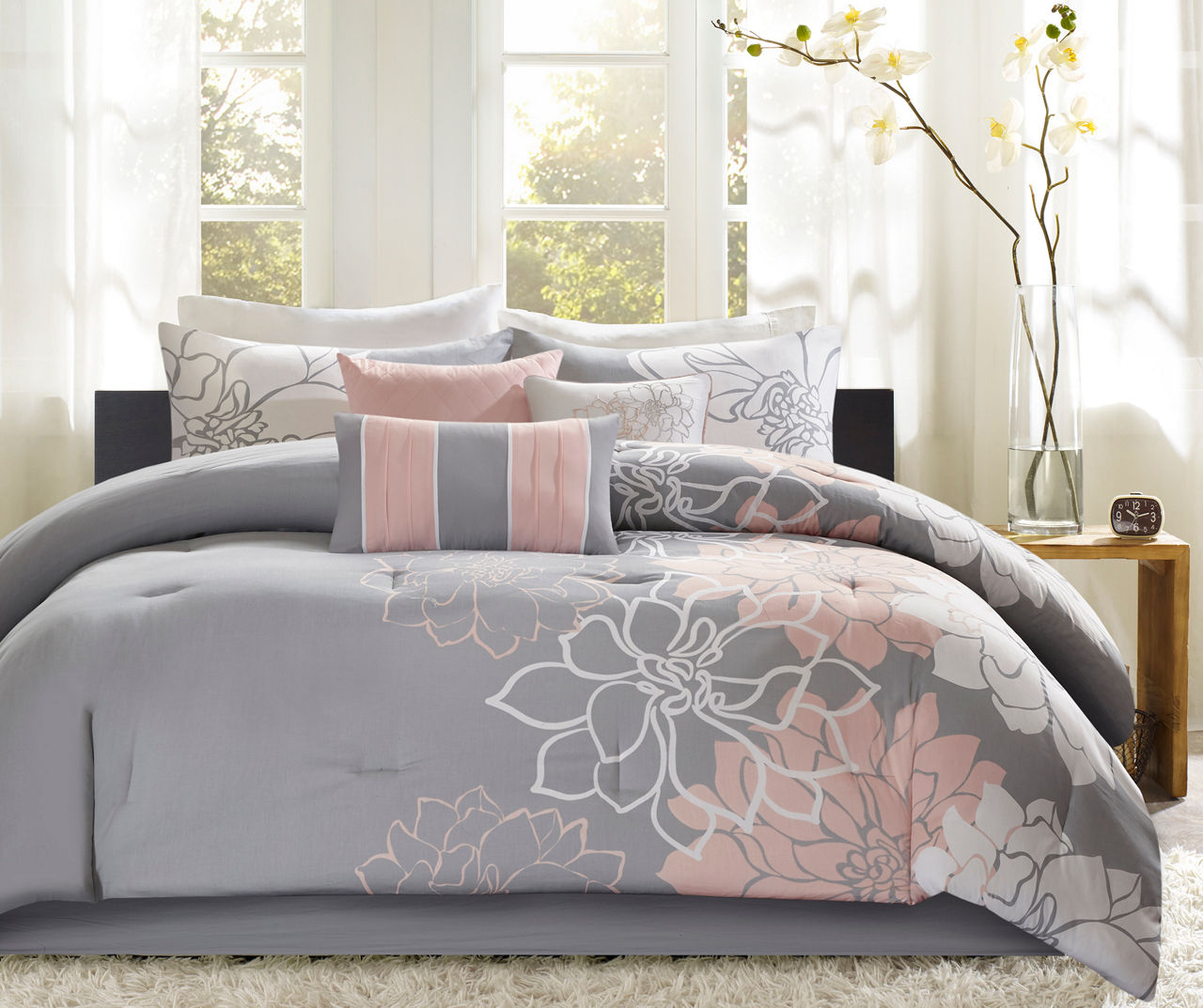 Jane Floral Comforter Set | Big Lots