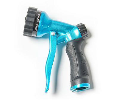 Blue 8-Pattern Front Trigger Hose Nozzle
