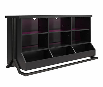 NTense Grind Black LED Gaming Console & TV Stand