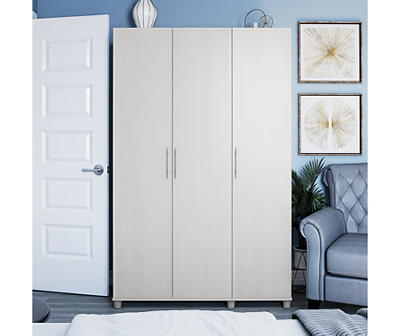 Colwyn Ivory Oak 3-Door Storage Wardrobe