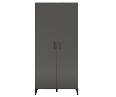 Amplus Graphite 2-Door Storage Cabinet