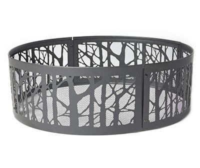 36" Black Forest Wood Burning Fire Ring