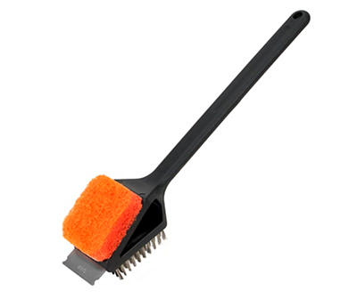 Dual Head Stainless Steel Grill Brush
