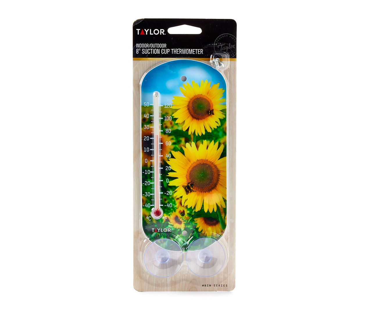 Sunflower Decorative Thermometer for Outside Outdoor Thermometers for Patio