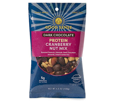 Dark Chocolate Protein Cranberry Nut Mix, 4.5 Oz.